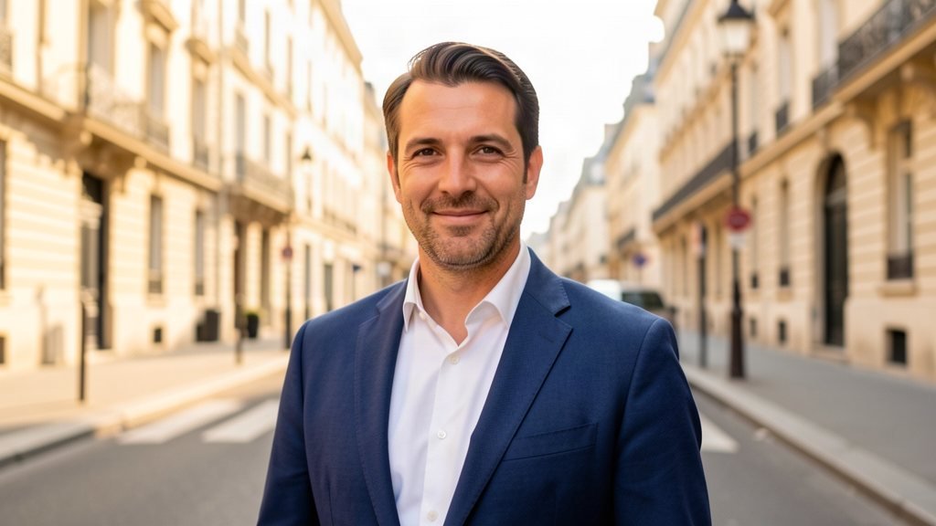 Futur chauffeur VTC en tenue professionnelle