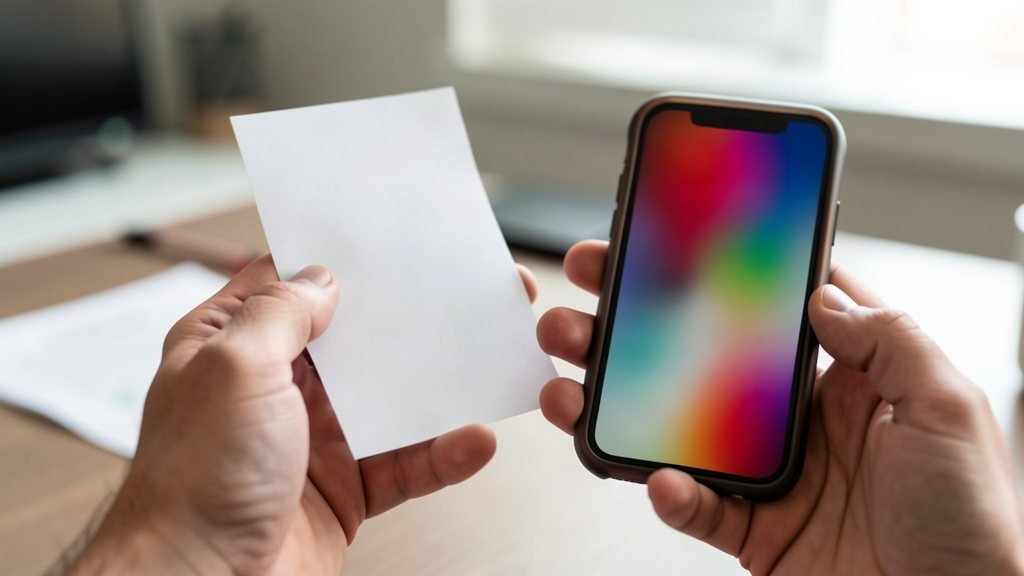Reçu et téléphone : vérifier le montant réel
